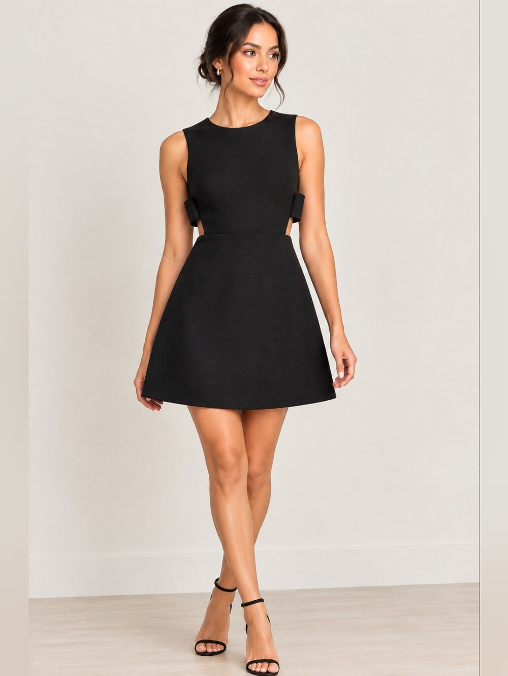 KATE Spade 'Breath Of Fresh Air' Cutout Mini Dress Sz 2 Designer LBD Party Dress